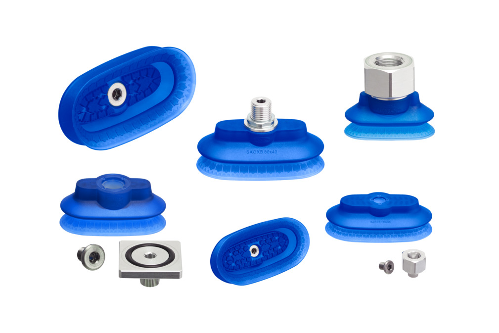 Bellows Suction Cups SAOXB (oval)